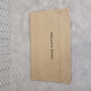 Louis Vuitton 21" x 13" Fold-Over Dustbag